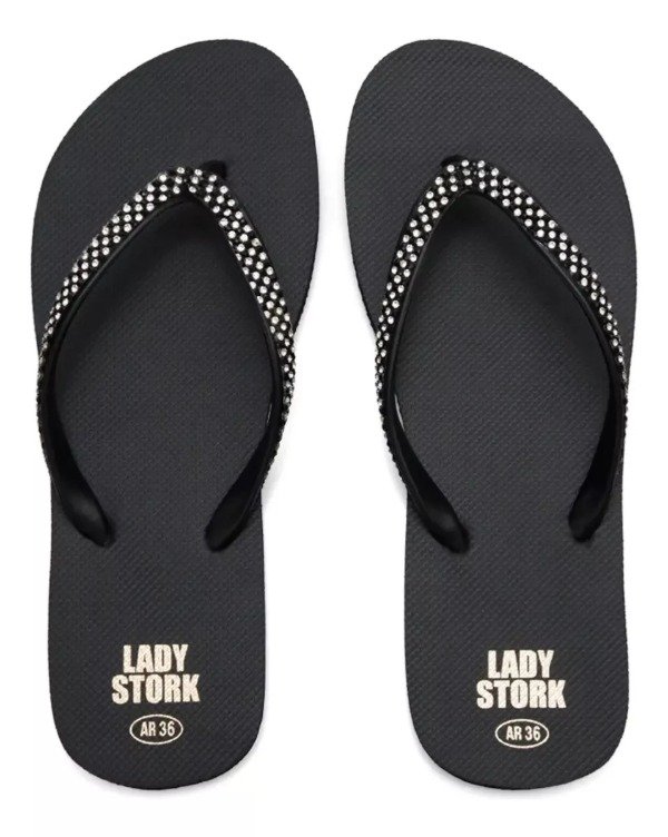 Producto - Brescia ojotas Lady Stork con brillos
