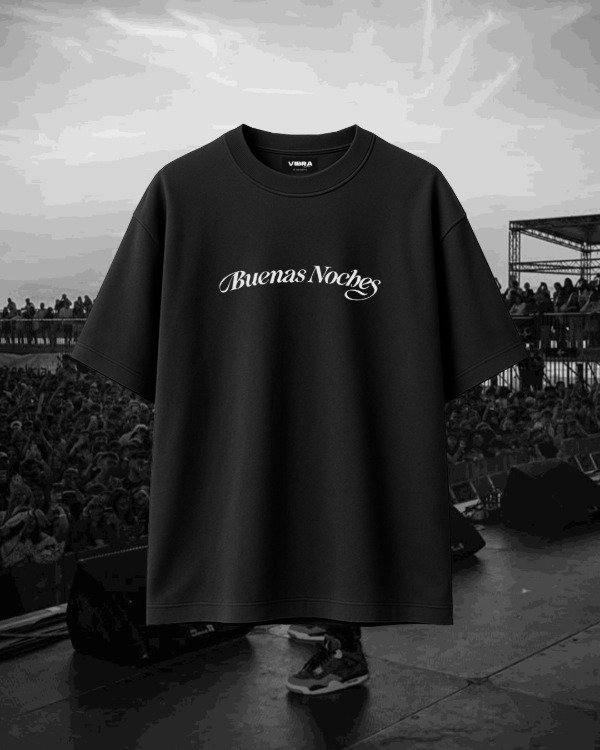 Producto - Remera Oversize Buenas noches