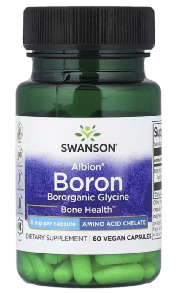 Producto - Swanson - Boro 6mg  x 60 capsulas (doble potencia)