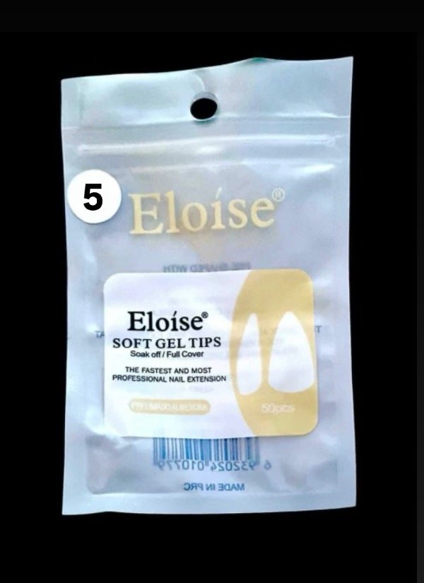 Producto - Tips almendra pre limada Nro 5 Eloise x 50 unid