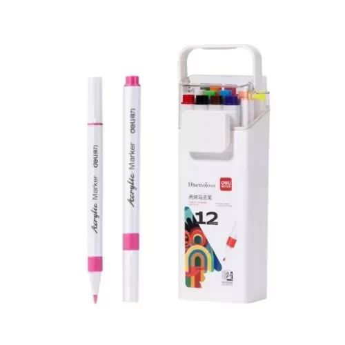 Producto - Marcadores acrilicos Deli Finenolo x12