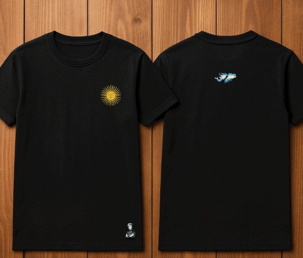 Producto - Sol de Mayo - Malvinas - Estampado pequeño