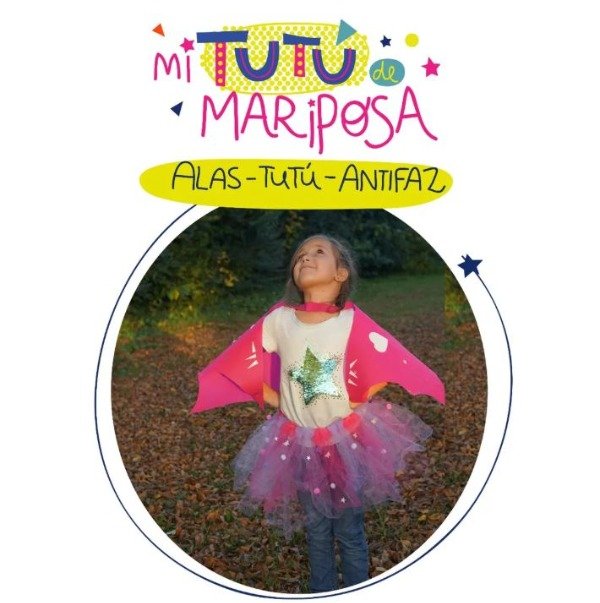 Producto - Creá y divertite - Mi disfraz de tutú de mariposa
