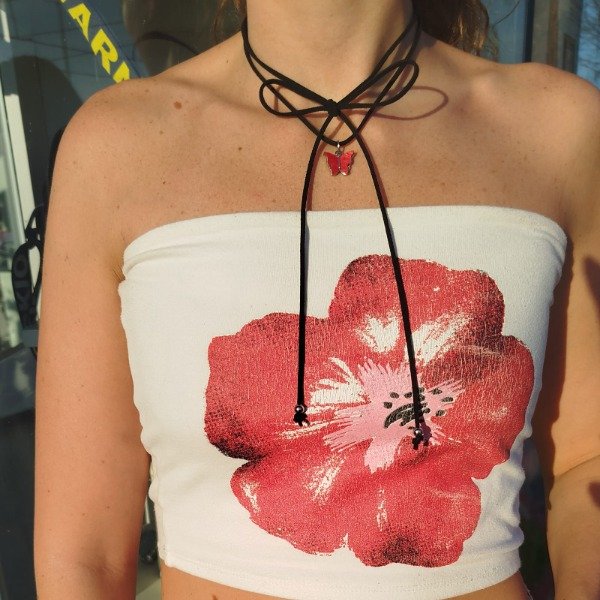 Producto - Choker mariposa