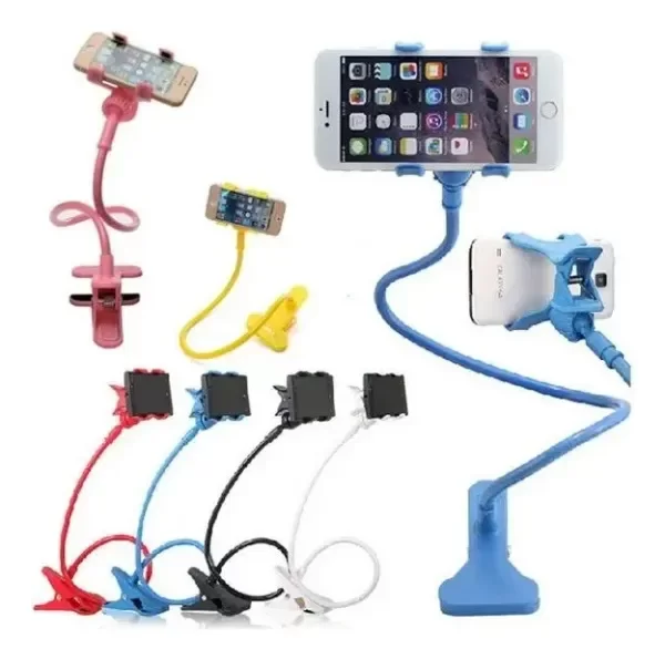 Producto - Soporte Para Celular Brazo Extensible Para Escritorio Mesa (violeta)