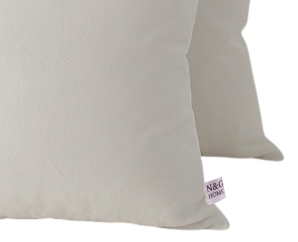 Producto - Set 2 Almohadones 40x40cm Blanco - 1