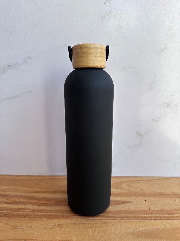 Producto - Botella 750cc madera Negro