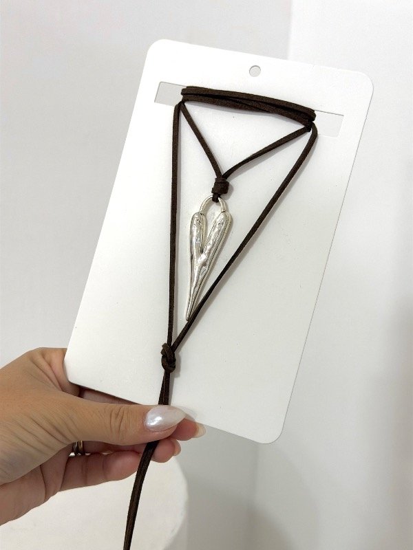 Producto - Choker vita silver chocolate