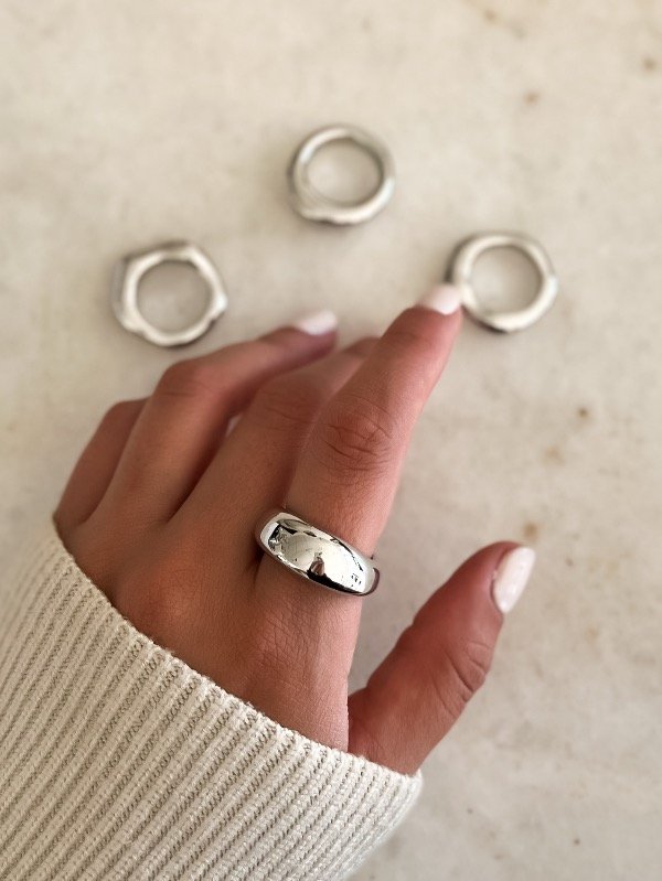Producto - Anillo Chunky Silver
