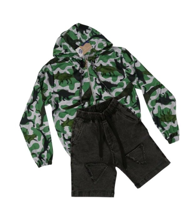 Producto - Campera Cera + Bermuda Triangle