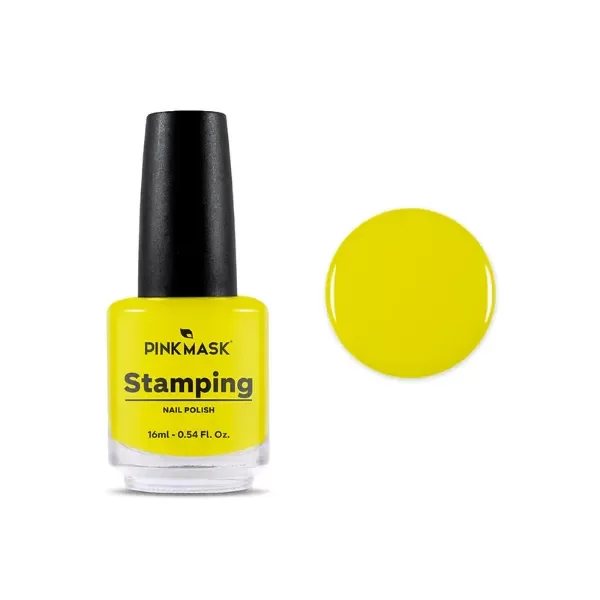 Producto - Esmalte Para Stamping Pink Mask - Amarillo