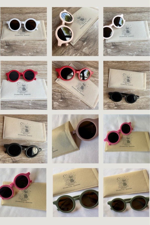 Producto - Antejos Rojo Pastel hasta 9 años