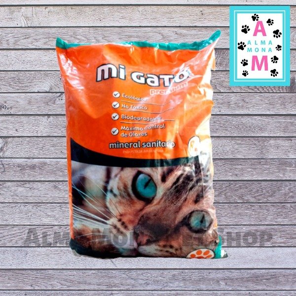 Producto - Piedras Sanitarias Clasicas Mi Gato 4 kg