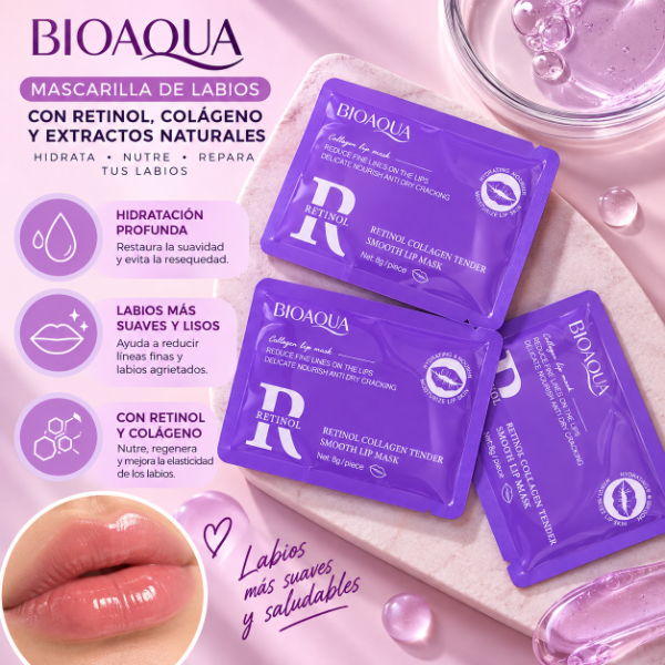 Producto - Mascarilla para labios de colageno y retinol - 0