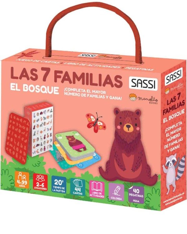 Producto - Juego de Cartas Las 7 Familias Granja y Bosque - 0