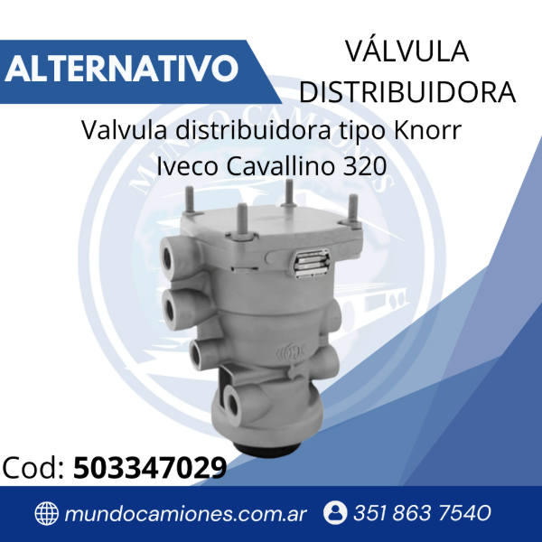 Producto - Valvula distribuidora tipo Knorr AC597A