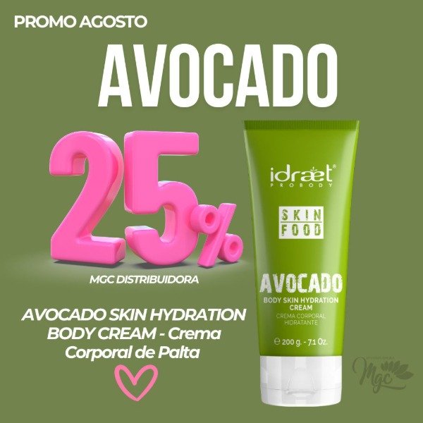 Producto - Crema Corporal de Palta AVOCADO SKIN HYDRATION BODY CREAM