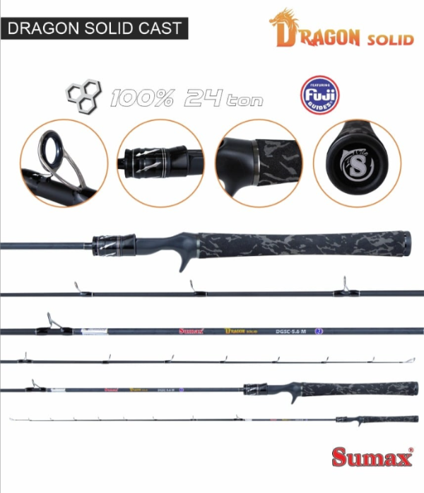 Producto - Caña Rotativo Sumax Dragon Solid
