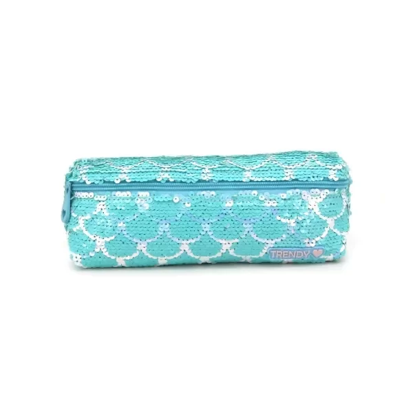 Producto - Cartuchera Trendy Celeste Lentejuelas
