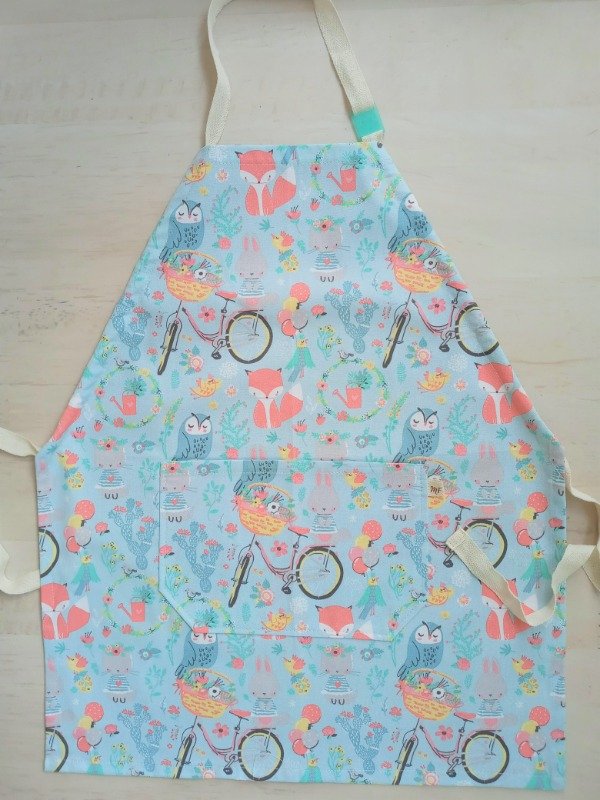 Producto - MINI Delantal lechuza con canasta T2