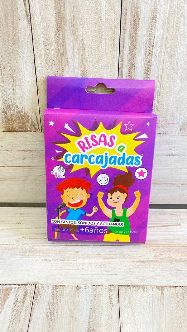 Juego de cartas- Risas a carcajadas con gestos, sonidos y actuando