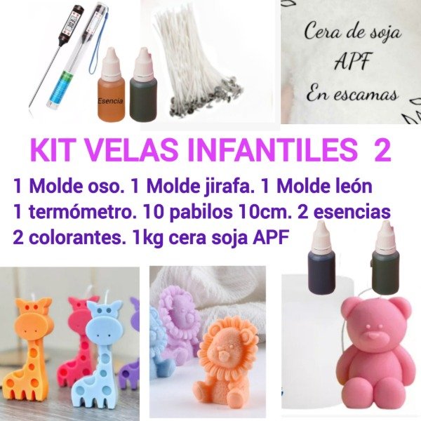 Producto - KIT velas infantiles 2