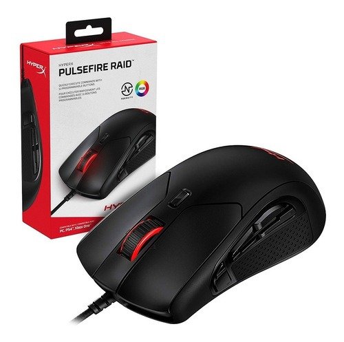 Producto - Mouse Gamer Hyperx Pulsefire Raid Rgb 16000 Dpi - 0
