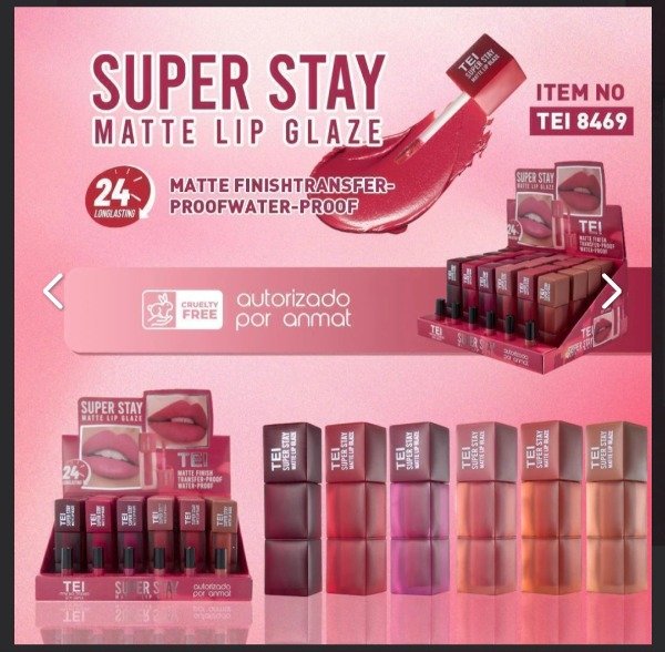 Producto - Labial matte superstay tei caja 24 unidades