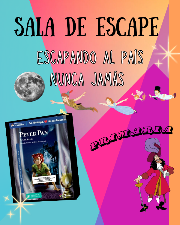 Producto - SALA DE ESCAPE. Rumbo al País de Nunca Jamás