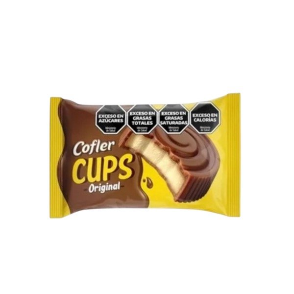 Producto - Chocolate Cofler Cups Sabor Original (Banana) 18g