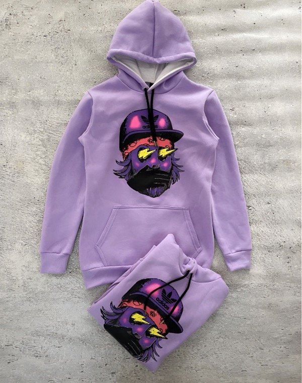 Producto - Buzo black rayo violeta