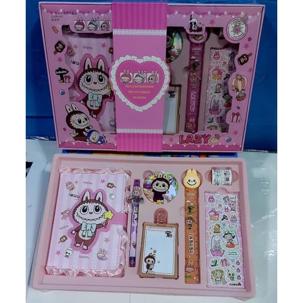Producto - Set cuaderno labubu
