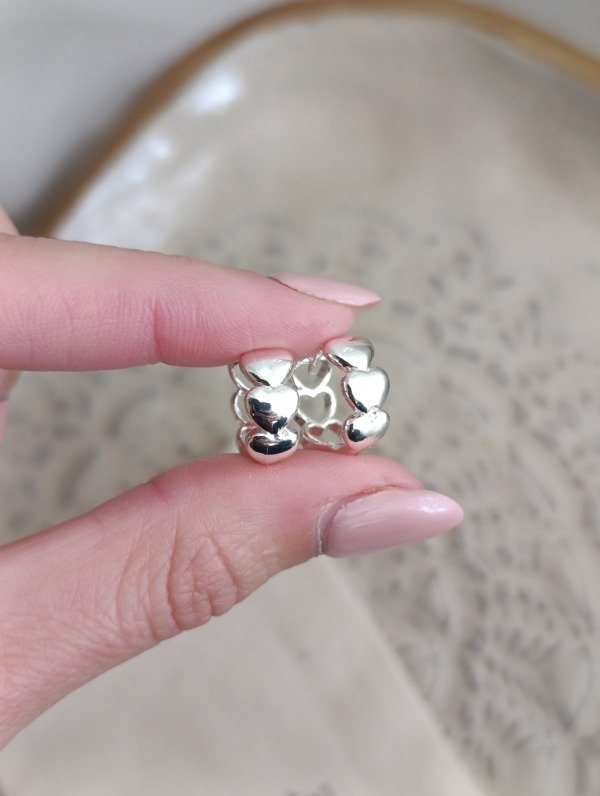 Producto - Argollas click corazones - 0