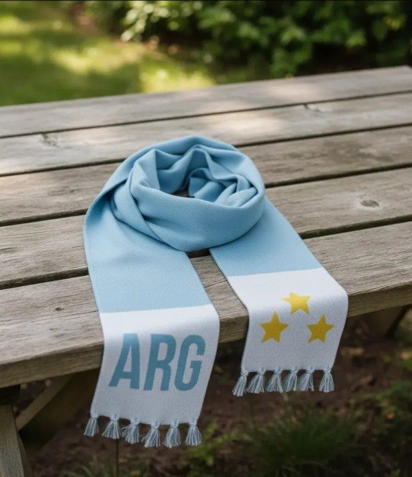 Producto - BUFANDA ARGENTINA -15cm x 130cm