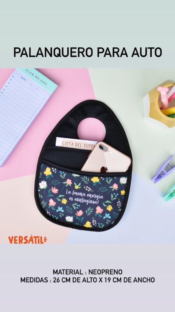 Producto - Palanquero para auto La buena energía es contagiosa!