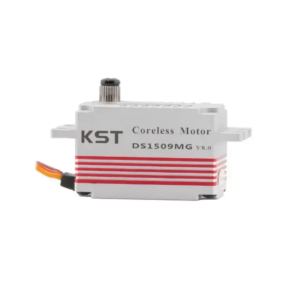 Producto - Servo digital de perfil bajo sin núcleo con engranaje metálico DS1509MG, 12,8 kg