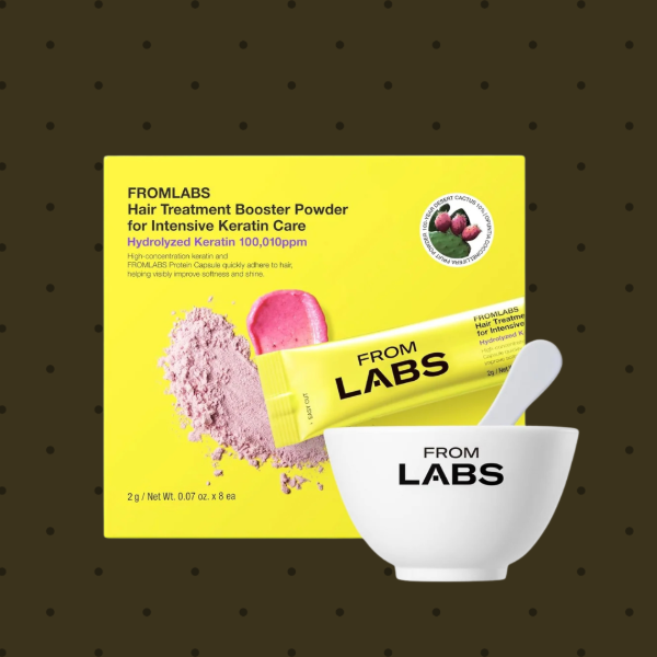 Producto - FROMLABS Hair Treatment Booster Powder for Intensive Keratin Care 8un x 2g - 0