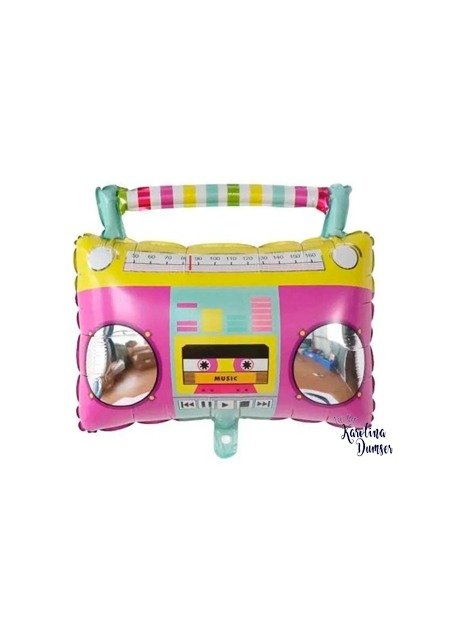 Producto - Set de Globos Disco Radiograbador  y Deco Party . 68 Artículos - 1