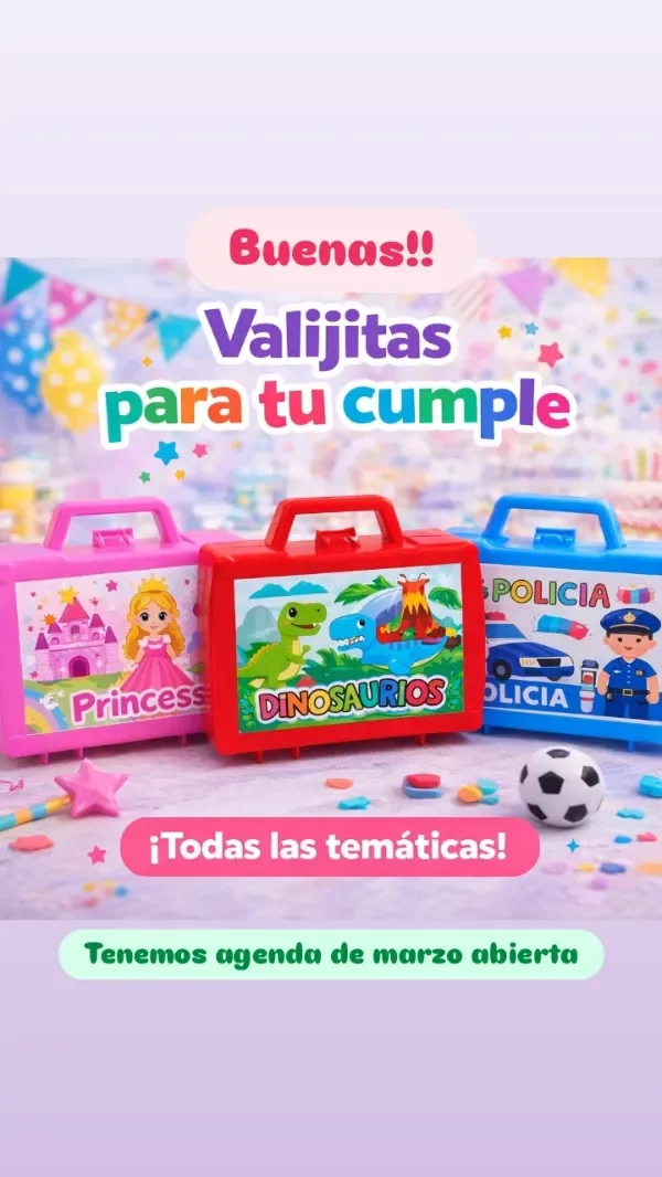 Producto - Valijitas personalizadas (plastico)