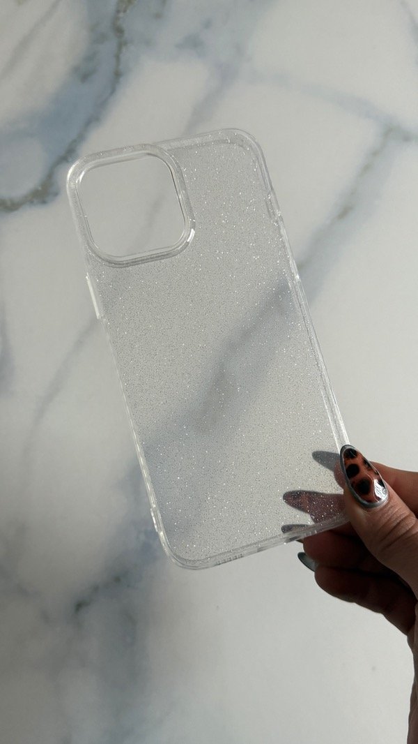 Producto - Funda glitter reforzada Iph 13 pro max