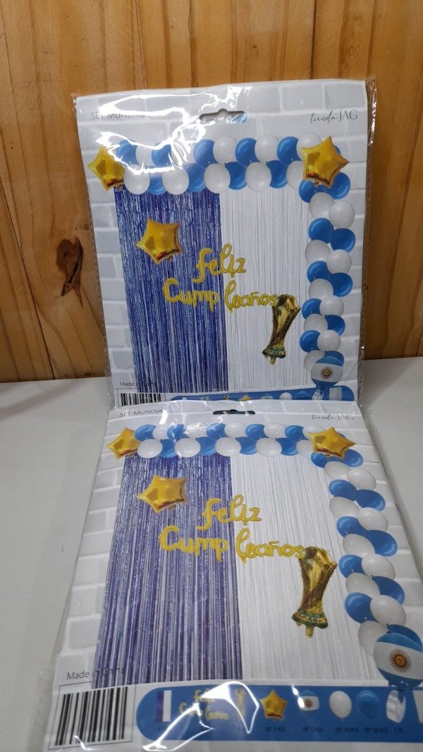Producto - Set cumpleaños mundial 49 piezas