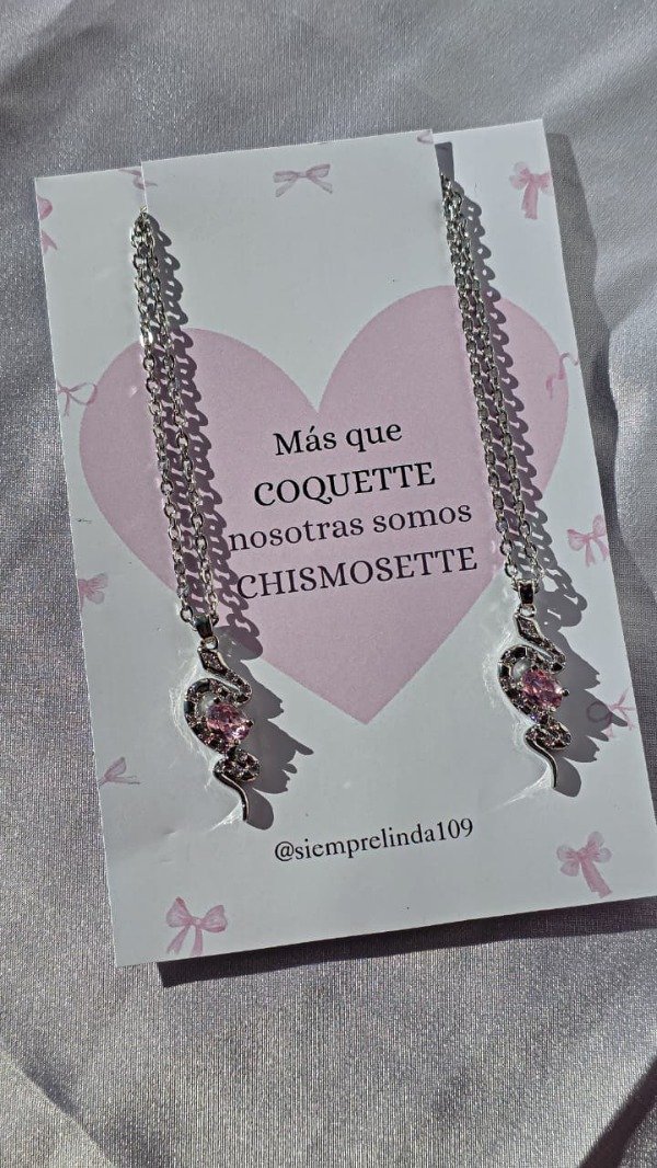 Producto - Collar compartido "Chismosette"