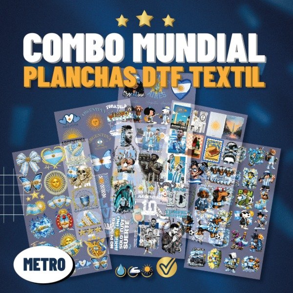 Producto - Planchas dtf textil, mundialista