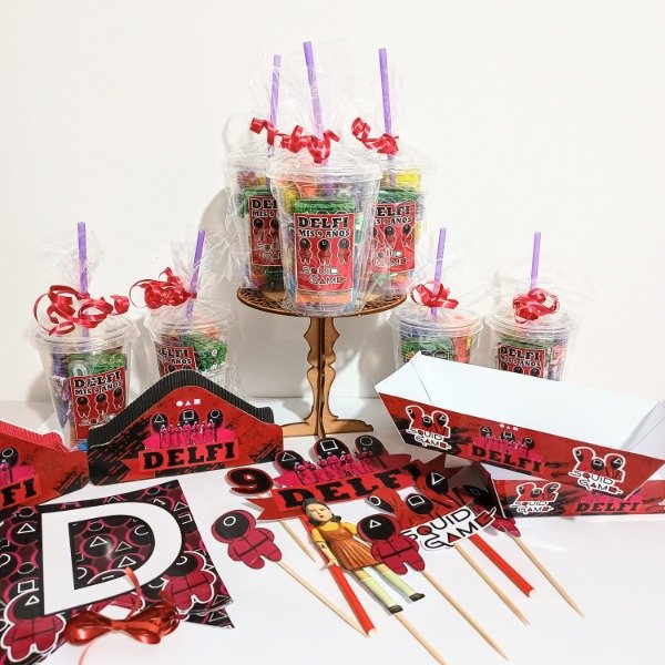 Producto - Bandeja de snack el juego del calamar