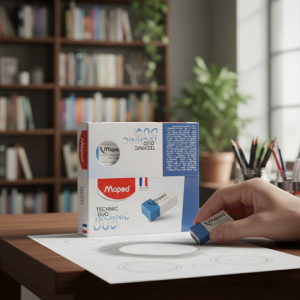 Producto - Goma de borrar MAPED Technic Duo 7101