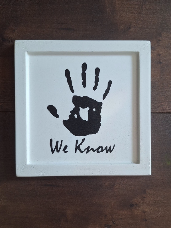 Producto - Bandeja Cuadrada Skyrim We Know