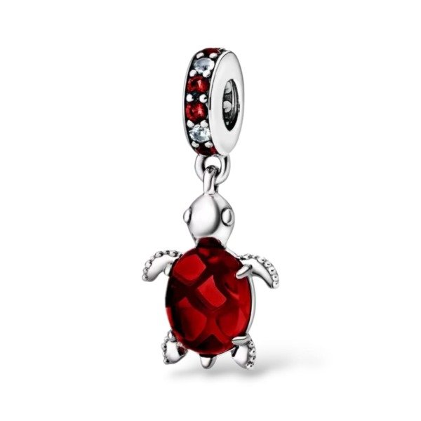 Producto - Charm Tortuga Roja PREVENTA
