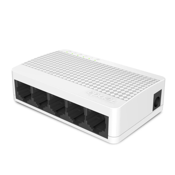 Producto - Switch 5 ports 10/100 -carcasa plástica -white -Tenda (S105)