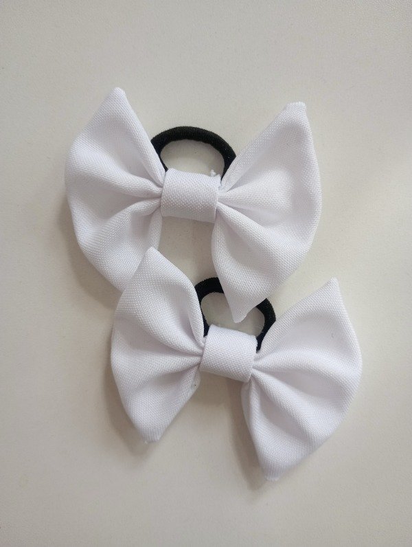 Producto - Par moños Blanco