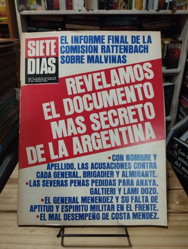 Producto - REVELAMOS EL DOCUMENTO MÁS SECRETO DE LA ARGENTINA - Siete Días